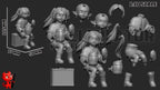 Frieren Inspired Chibi Elf Statue: Hand Painted Resin Collectible