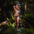 Aloy Figurine: Inspired of Horizon Zero Dawn 3D Printed Resin Statue