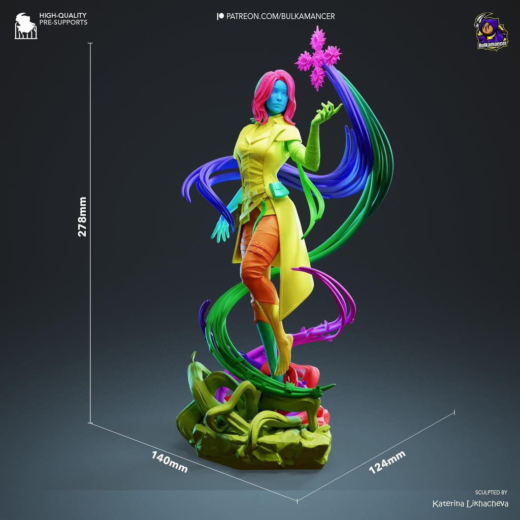 Hand-Painted Lune Resin Statue: Clair Obscur Game Collectible, Limited Edition