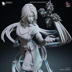 Hand-Painted Lune Resin Statue: Clair Obscur Game Collectible, Limited Edition