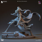 Estatua de resina 3D de Katarina hecha a mano: Edición limitada de LoL