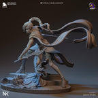 Estatua de resina 3D de Katarina hecha a mano: Edición limitada de LoL