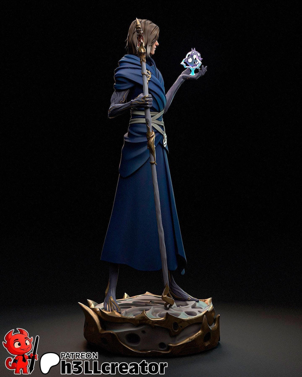 Estatua de Viktor: Figura coleccionable de LoL, Creador H3ll