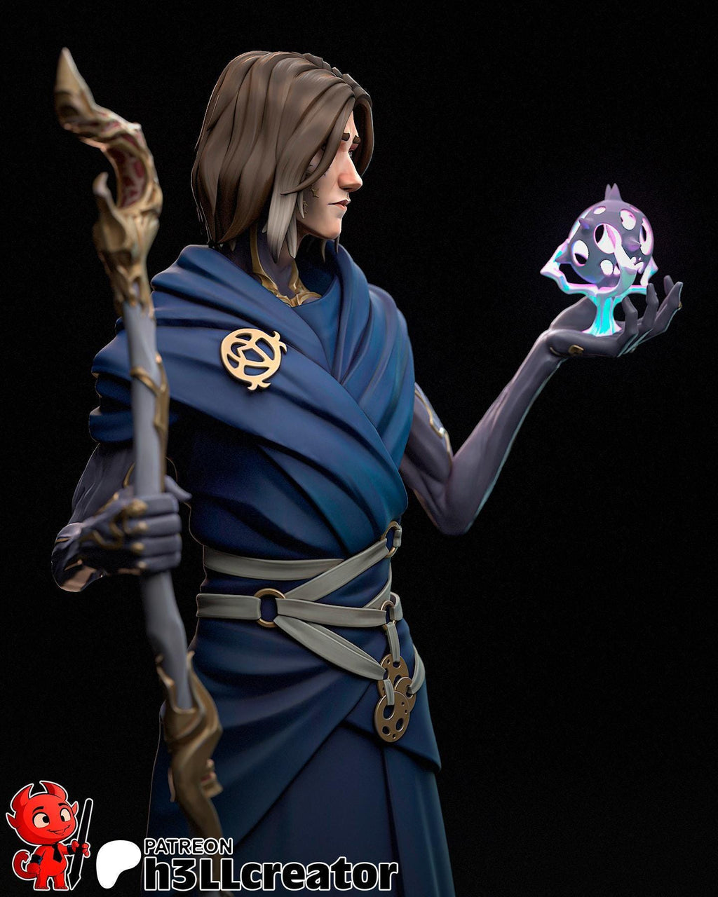 Estatua de Viktor: Figura coleccionable de LoL, Creador H3ll