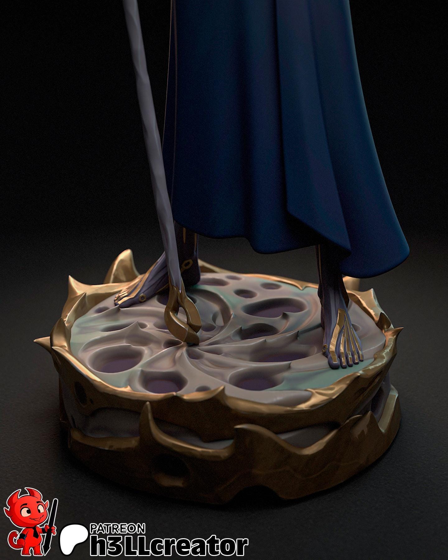 Estatua de Viktor: Figura coleccionable de LoL, Creador H3ll