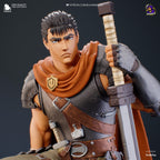 Guts Berserk Figure  Hand-Painted 16K Resin Statue | Black Swordsman Collectible | Multiple Scales