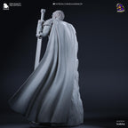 Guts Berserk Figure  Hand-Painted 16K Resin Statue | Black Swordsman Collectible | Multiple Scales