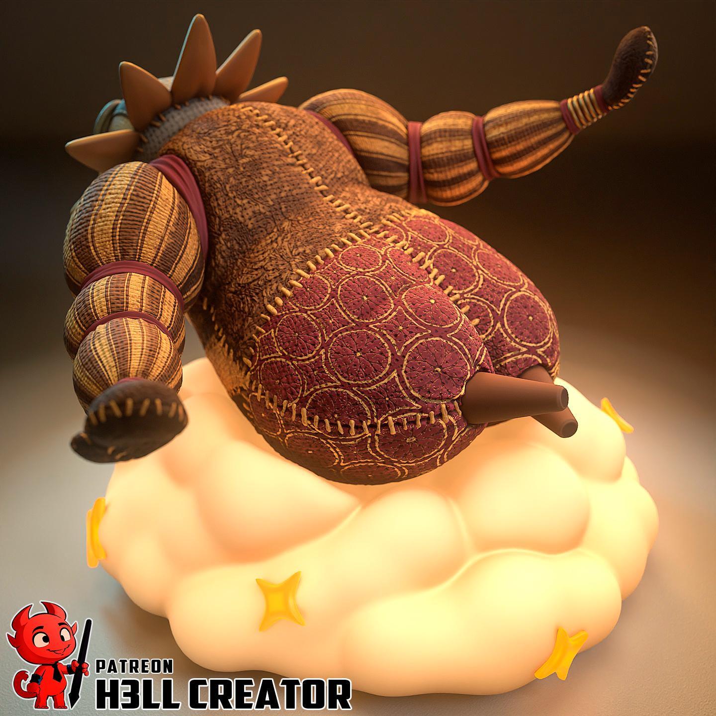 Estatua artesanal Chibi Esquie: Figura de resina hecha por fans
