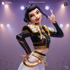 Estatua de Resina Kpop Spirit Hunter Zoey: Coleccionable de Kpop "Huntrix" Fan Art Pintado a Mano