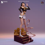 Estatua de Resina Kpop Spirit Hunter Zoey: Coleccionable de Kpop "Huntrix" Fan Art Pintado a Mano