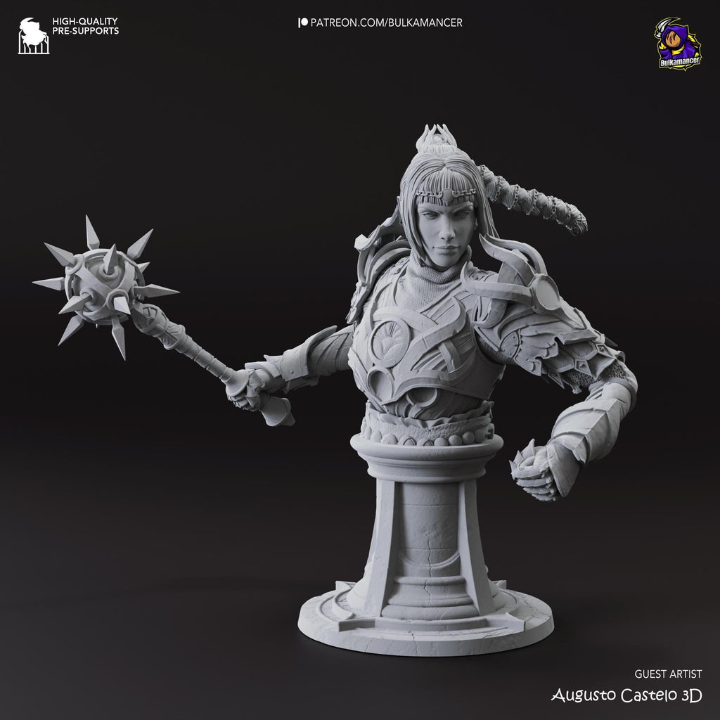 Figura de Shadowheart pintada a mano: Fan art de Baldur's Gate 3