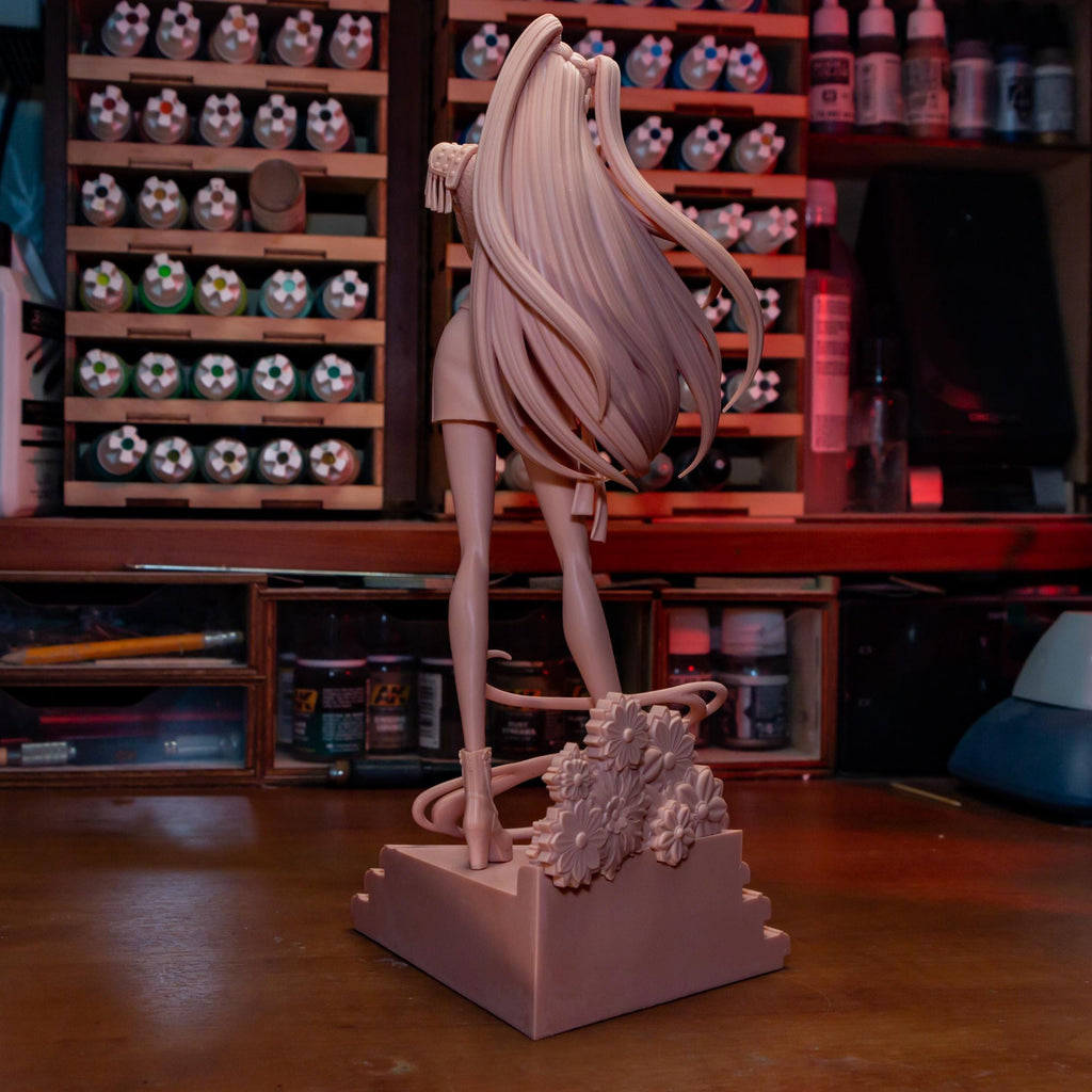 Kpop Spirit Hunter Mira Resin Statue: Hand Painted Huntrix Kpop Fan Made Collectible