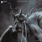 Estatua del Rey Brujo Nazgûl Diorama de Resina Pintado a Mano