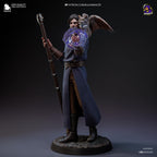 Estatua de resina de Gale hecha a mano - Inspirada en el mago de D&D de Baldur's Gate 3 - Edición limitada