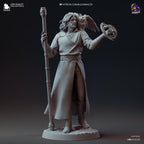 Estatua de resina de Gale hecha a mano - Inspirada en el mago de D&D de Baldur's Gate 3 - Edición limitada