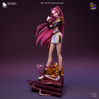 Estatua de resina de Mira, cazadora de espíritus Kpop: Coleccionable hecho por fans de Kpop, cazadora pintada a mano
