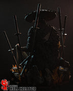 Hand-Painted Atsu Inspired - Resin Samurai Statue - Limited Edition Japanese Warrior Collectible