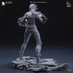 Hand-Painted Vi Figurine | 3D Printed Statue | Unique Gamer Gift | Vi Figure | Inspired by LoL