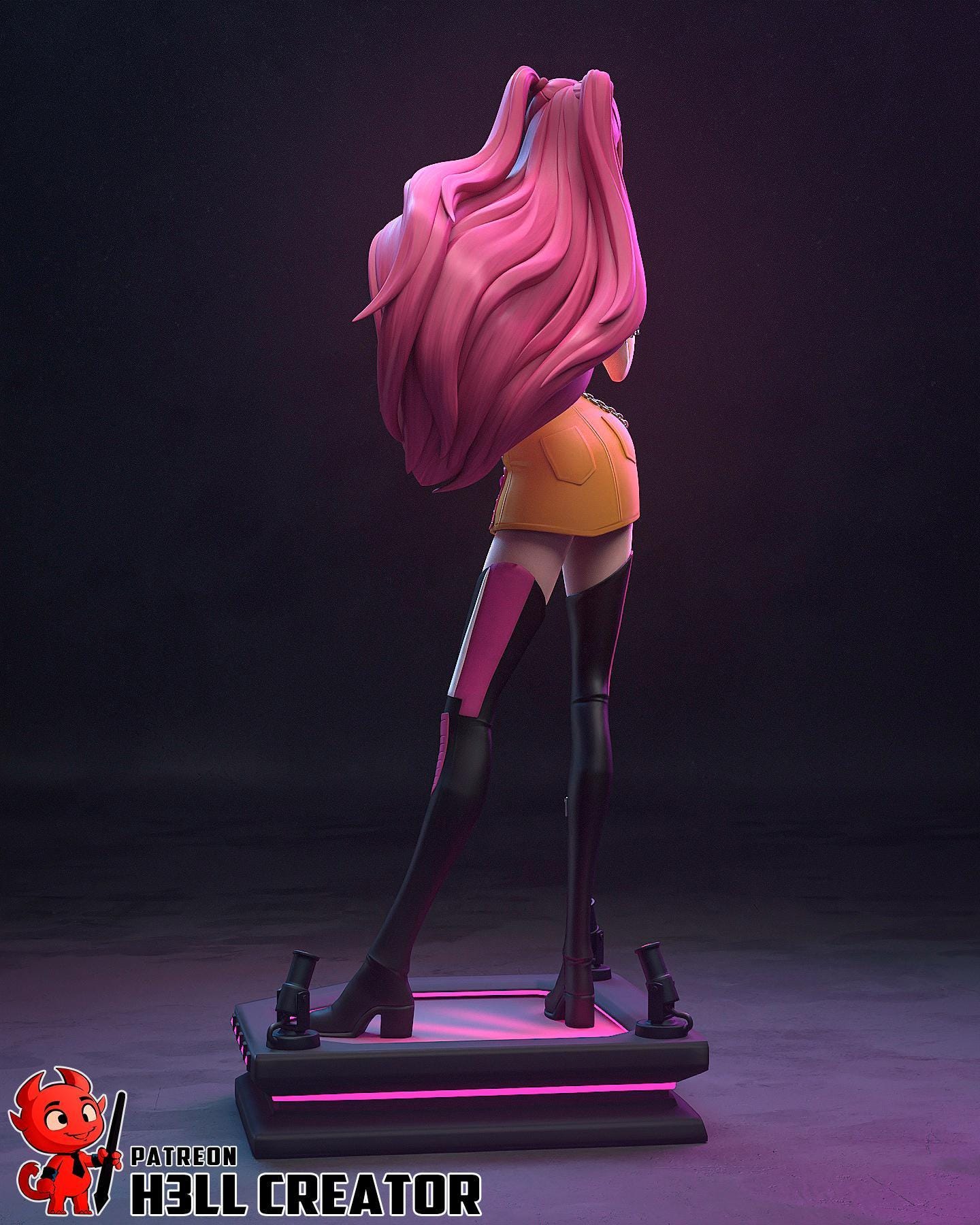 Mira Inspired Statue / K-Pop Idol Figure / Hand Painted Resin Collectible / Limited Edition Diorama