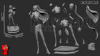Estatua inspirada en Mira / Figura de ídolo K-Pop / Coleccionable de resina pintado a mano / Diorama de edición limitada