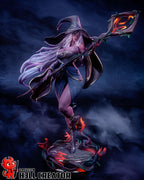 Figura de Recluso / Inspirada en Elden Ring / Estatua de Resina Pintada a Mano y Sin Pintar / Coleccionable de Fantasía Oscura