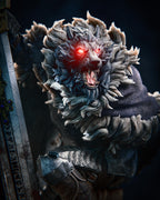 Blaidd the Half-Wolf Figurine: Elden Ring Resin Collectible - Hand-Painted or Unpainted