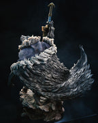 Blaidd the Half-Wolf Figurine: Elden Ring Resin Collectible - Hand-Painted or Unpainted