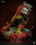 Battle Beast Statue / 3D Resin Figure  / Hand Painted Fan Made Collectible for Comic Fans