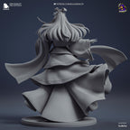 Hand-Painted Jinshi Anime Figure: 3D Printed Resin Statue