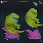 Hand-Painted Jeff The Land Shark Statue | Marvel Rivals Inspired Model