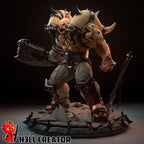 Garrosh Statue / WoW Fan-Made Figure / Painted or Unpainted Collectible Resin Model