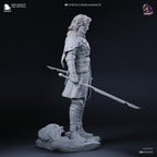 Estatua de Verso: Inspirada en el Claroscuro, Figura de Resina 3D Pintada a Mano (Edición Limitada a Escala 1/4)