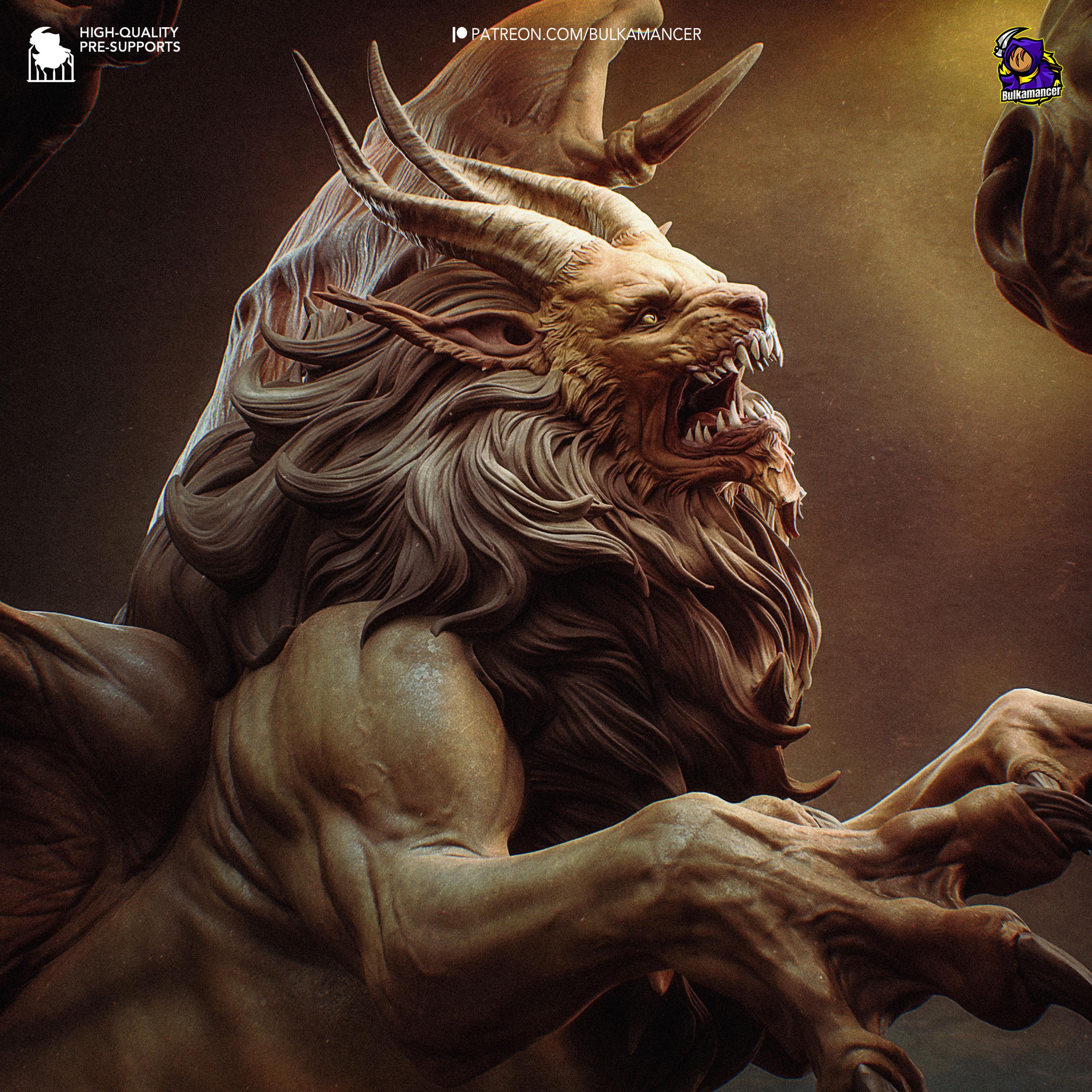 Ciri vs Manticore Diorama: Hand-Painted Resin Witcher Statue