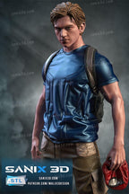 3D Printed Spiderman and Peter Double Boy Fan Art - Handmade Statue - Resin Diorama