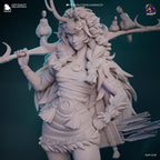 Artemis Figure /  Inspired Hades 2 / Greek Goddess Statue / Hand-Painted 3D Printed Resin Collectible