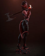 Hand-Painted 3D Printed Karlach Figurine - Baldur's Gate 3 Fan Art