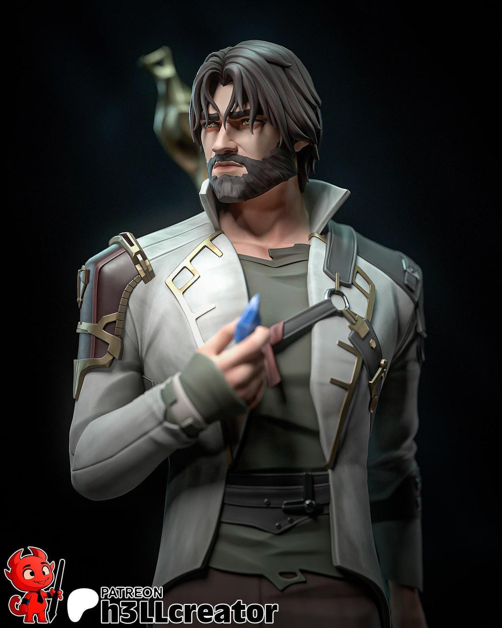 Jayce 3D Figure: LoL Limited Edition Resin Statue