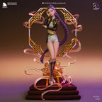 K-Pop Idol Diorama: Hand-Painted Resin Statue Set - Rumi, Zoey, Mira