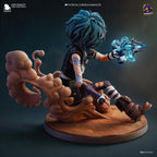 Hand-Painted 3D Printed Isha Statue - LoL Inspired Model