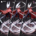 Estatua inspirada en Hornet: Coleccionable hecho por fans de Hollow Knight con capa roja