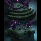 Hand-Painted Evelynn Statue: LoL Inspired Resin Collectible