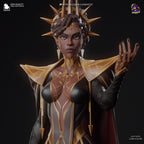 Figura Mel pintada a mano: Estatua LoL impresa en 3D