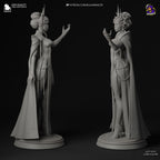 Figura Mel pintada a mano: Estatua LoL impresa en 3D