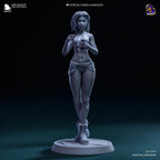 3D Printed Jinx Figurine: LoL Inspired Collectible Fan Art