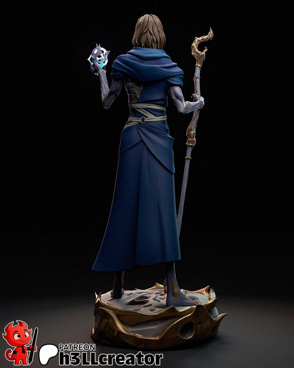 Estatua de Viktor: Figura coleccionable de LoL, Creador H3ll