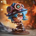 3D Printed Isha Chibi Statue: LoL Inspired Model