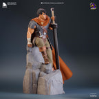 Guts Berserk Figure  Hand-Painted 16K Resin Statue | Black Swordsman Collectible | Multiple Scales