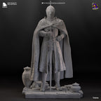 Estatua de Leda, la Caballero Aguja: Coleccionable de Resina de Elden Ring Pintado a Mano - Escala 1/4