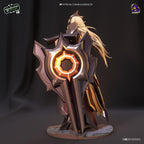 Estatua de Leona, la Diosa del Sol, pintada a mano: Fan Art de League of Legends, Escala 1/8