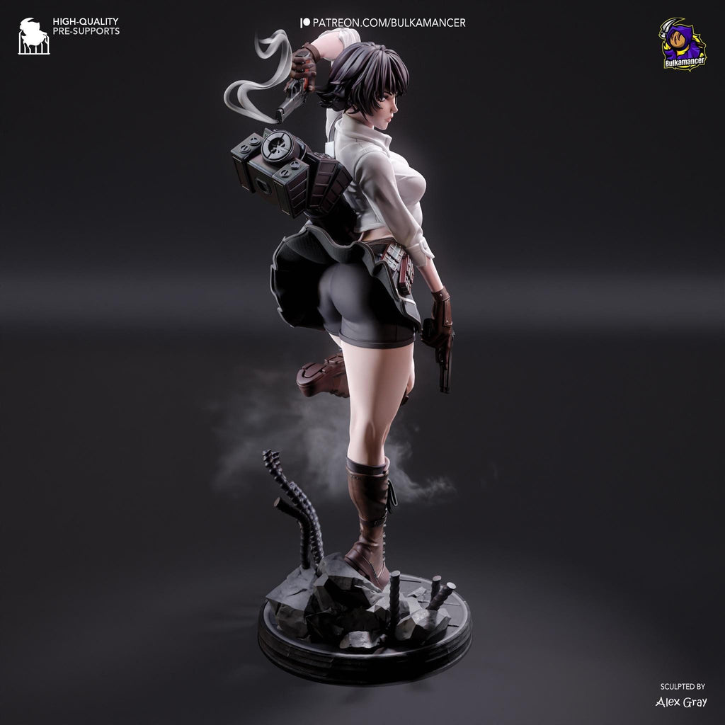 Hand-Painted Lady Statue - Devil May Cry 5 DMC - Anime Resin Figure